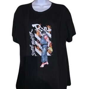 Street Fighter Ryu Graphic Tee | Capcom Gamer Shirt | Size Large